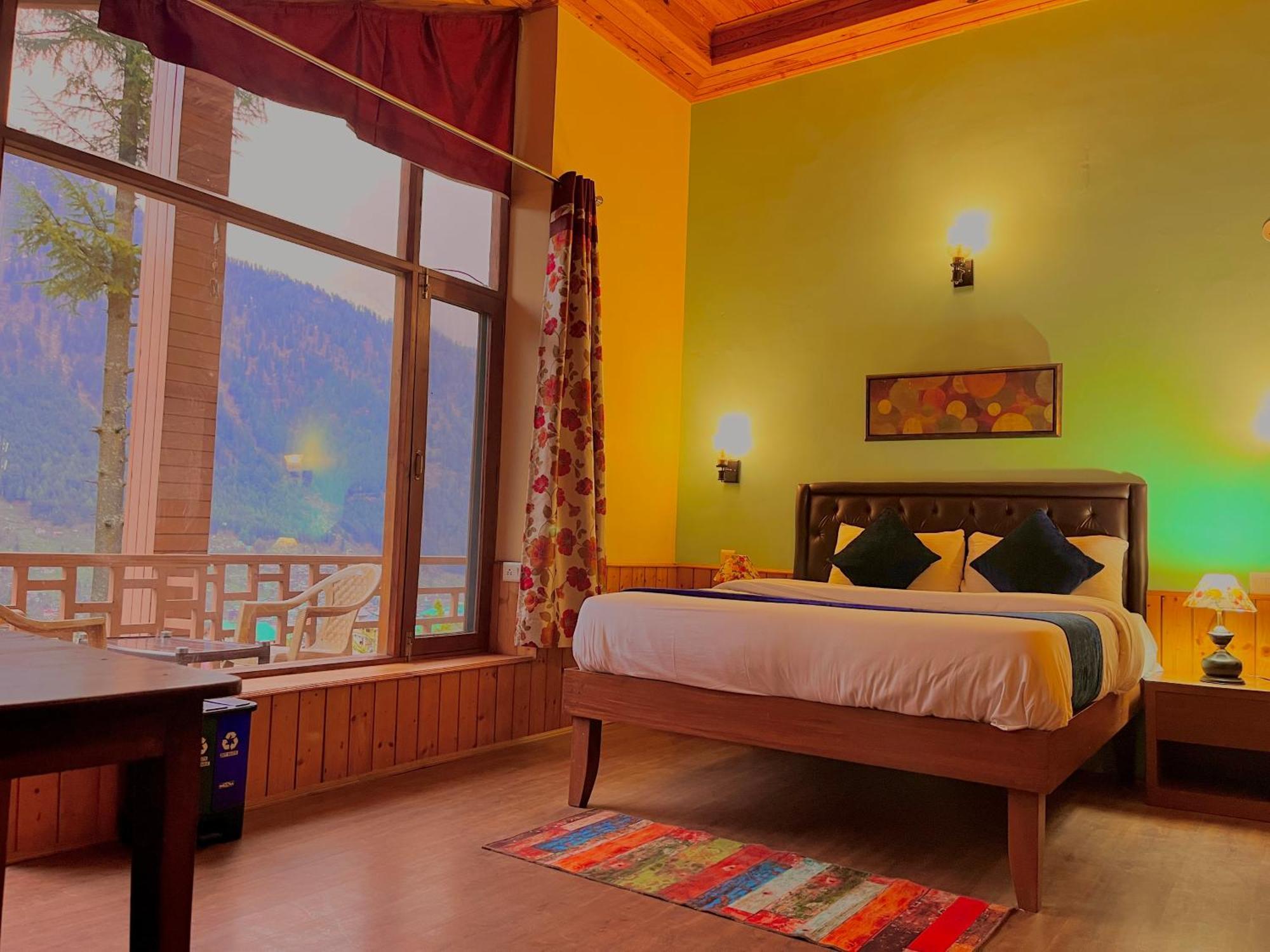 The Manu Emerald # Farmhouse # Top Selling Cottage In Manali # Peaceful Heritage Cozy Stay # Lawn With Bonfire # Most Awarded Exteriör bild