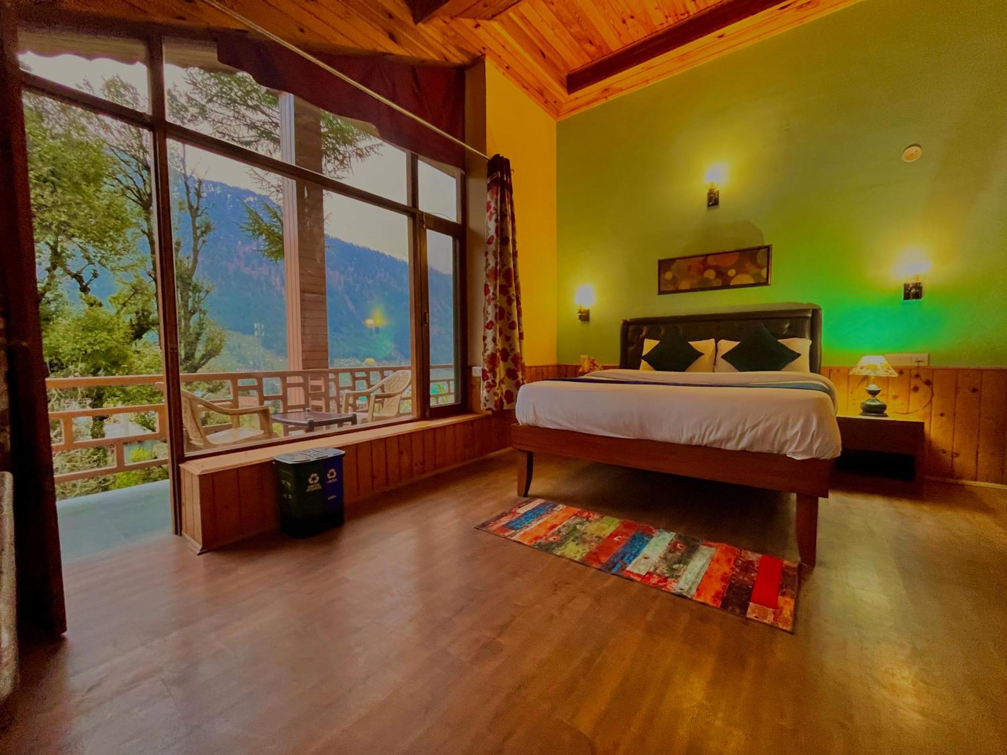 The Manu Emerald # Farmhouse # Top Selling Cottage In Manali # Peaceful Heritage Cozy Stay # Lawn With Bonfire # Most Awarded Exteriör bild