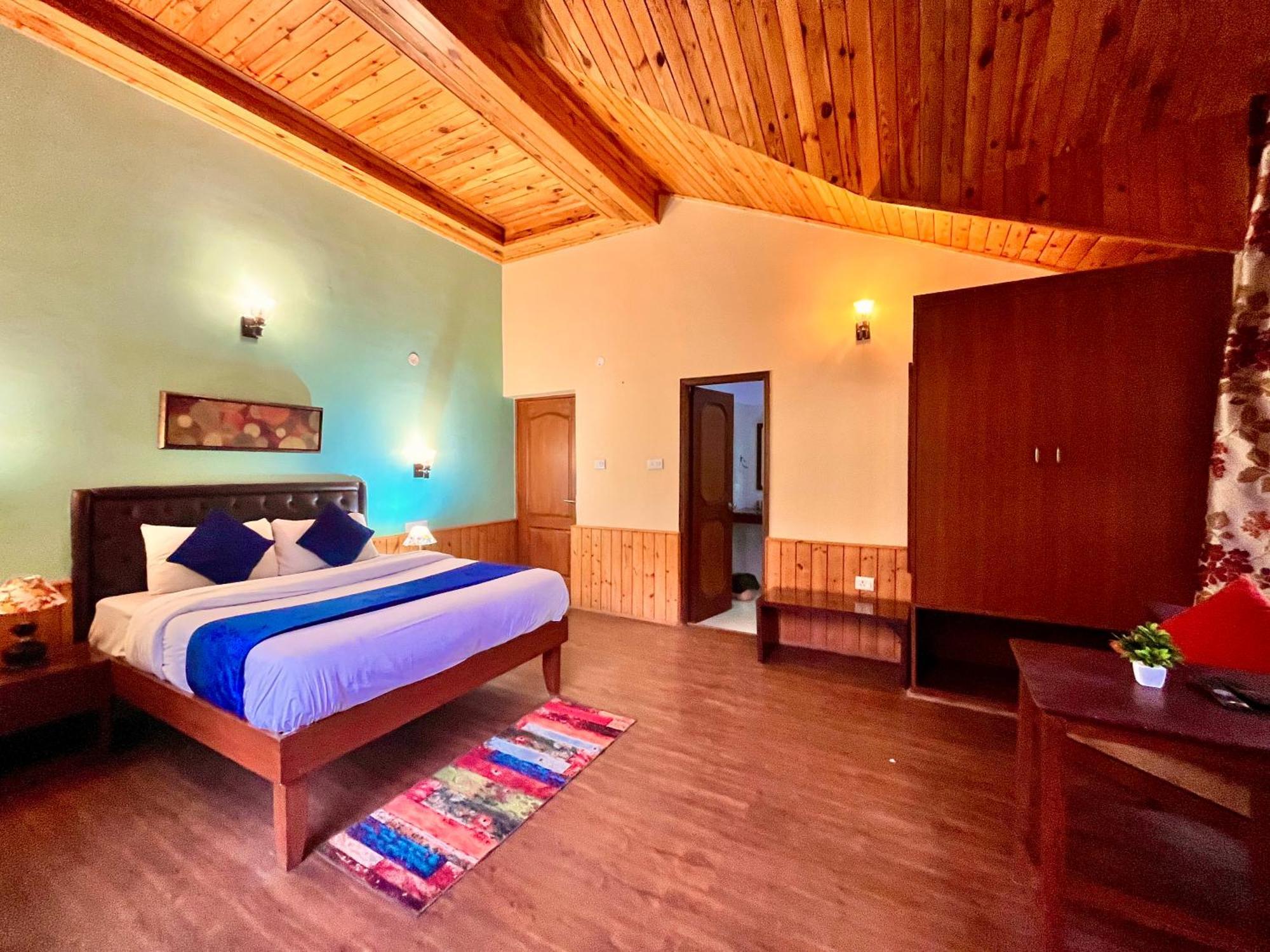 The Manu Emerald # Farmhouse # Top Selling Cottage In Manali # Peaceful Heritage Cozy Stay # Lawn With Bonfire # Most Awarded Exteriör bild