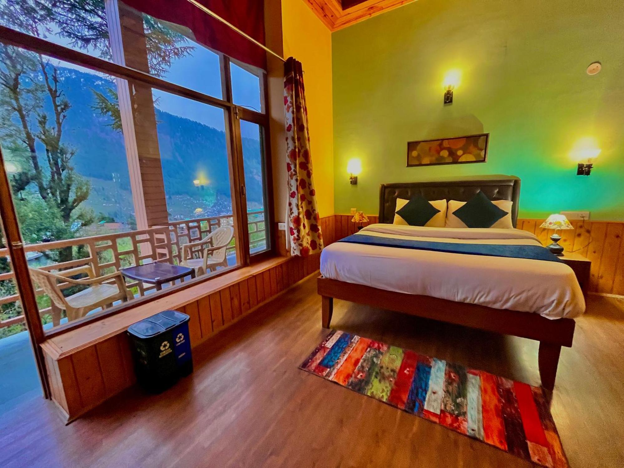 The Manu Emerald # Farmhouse # Top Selling Cottage In Manali # Peaceful Heritage Cozy Stay # Lawn With Bonfire # Most Awarded Exteriör bild