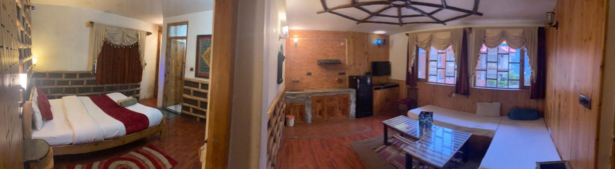 The Manu Emerald # Farmhouse # Top Selling Cottage In Manali # Peaceful Heritage Cozy Stay # Lawn With Bonfire # Most Awarded Exteriör bild