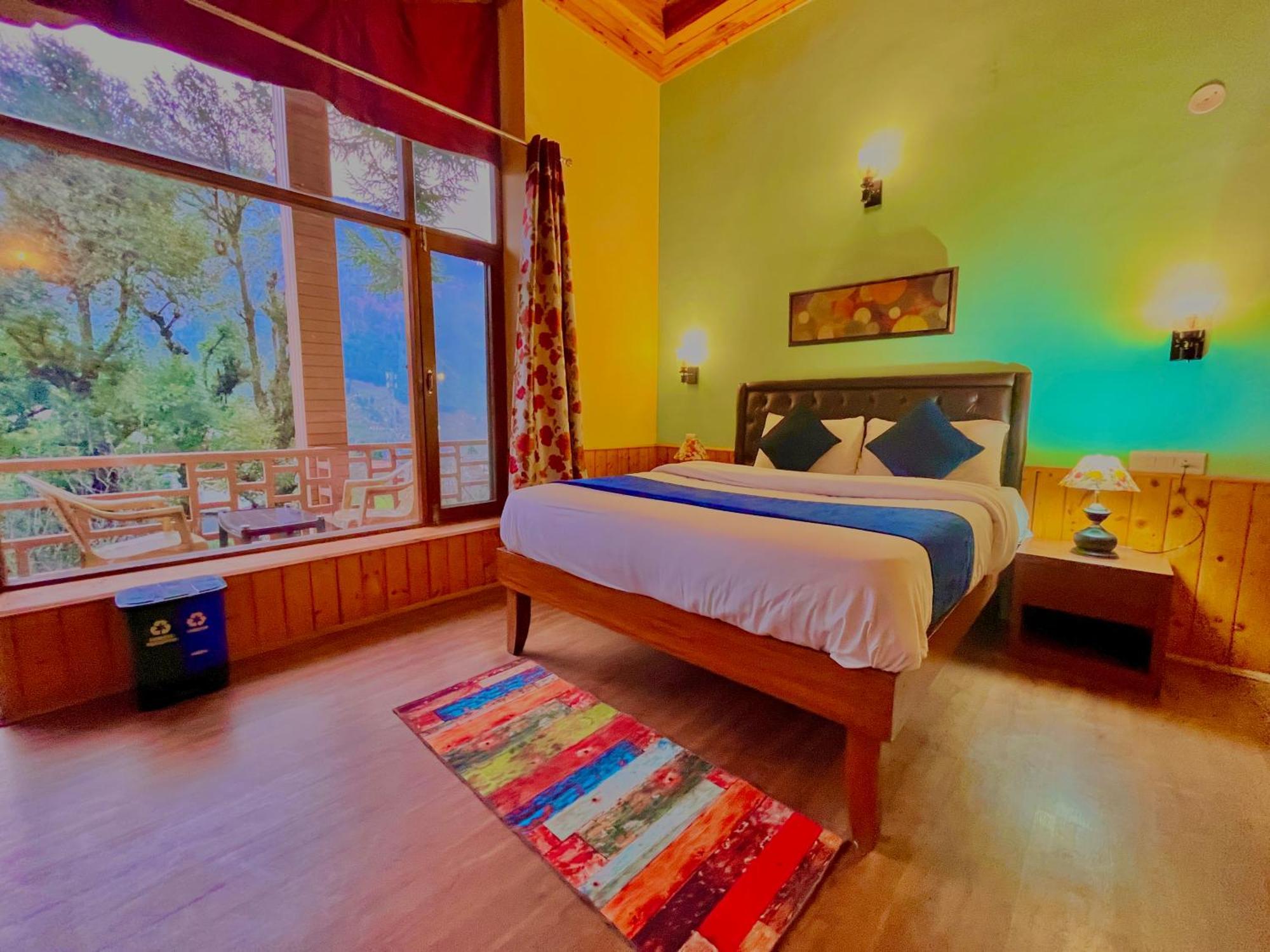The Manu Emerald # Farmhouse # Top Selling Cottage In Manali # Peaceful Heritage Cozy Stay # Lawn With Bonfire # Most Awarded Exteriör bild